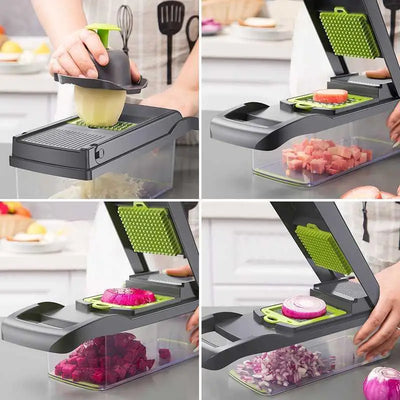 Multi-Functional Vegetable Cutter & Slicer