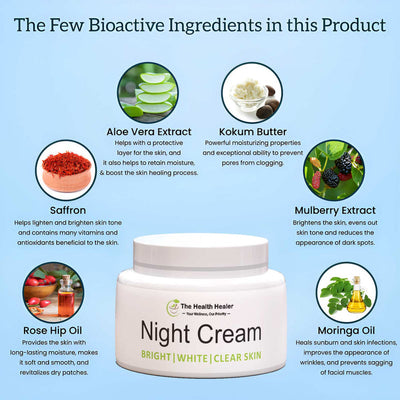 NIGHT CREAM THE  HEALTH HEALER (50%OFF)