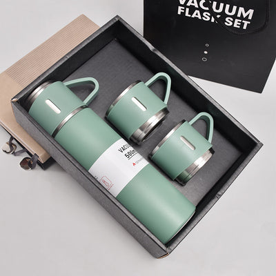 500ML Stainless Steel Vacuum Flask Gift Set