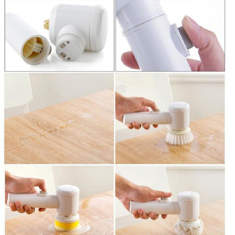 5-in-1 Electric Cleaning Brush Cleaner