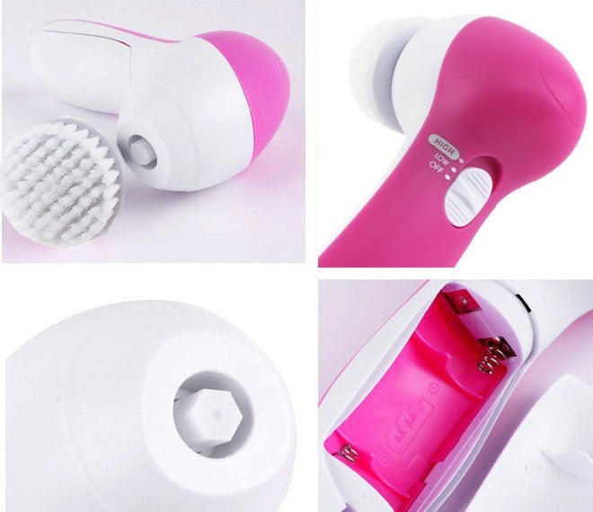 5 In 1 Face Massager Facial Cleanser Skin Care Treatment