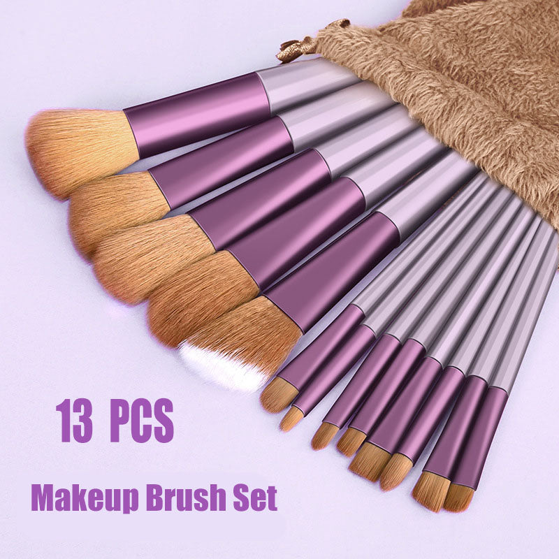 Makeup Brushes Set Bag 13 PCS