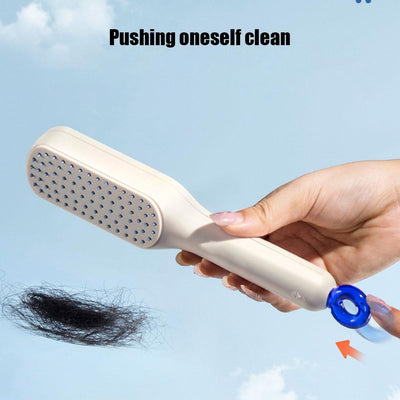 Self Cleaning Hair Comb For Women