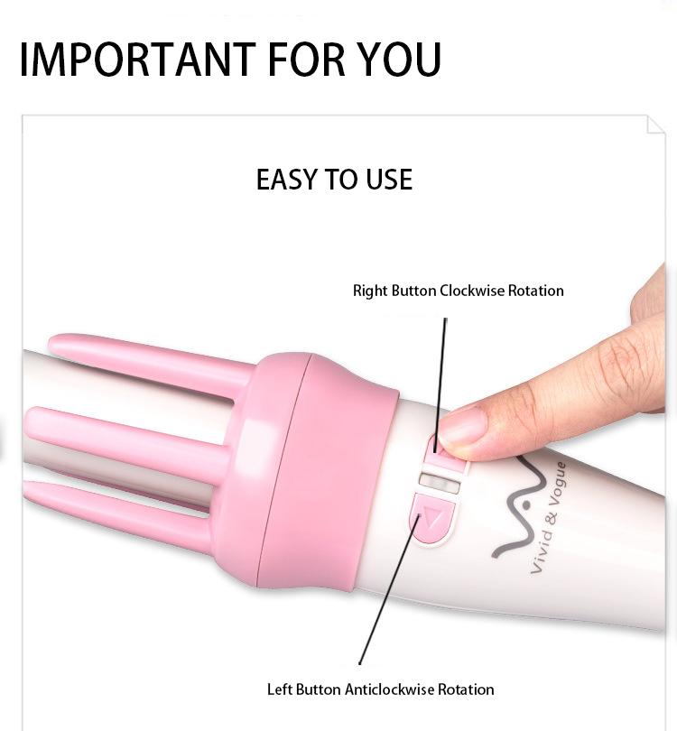 High Quality Portable Electric Hair Curler Crimper Wand