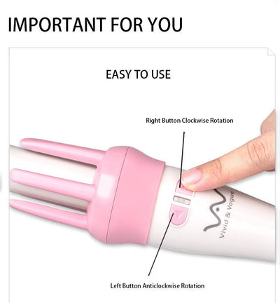 High Quality Portable Electric Hair Curler Crimper Wand