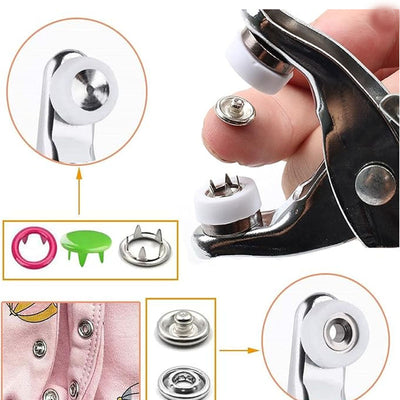 High Quality Button Piller With (50 buttons) Metal Body