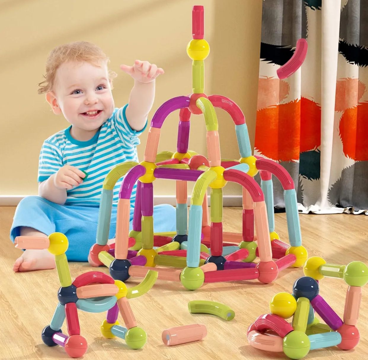 MAGNETIC STICKS BUILDING BLOCKS Toy For Kids 36 pcs