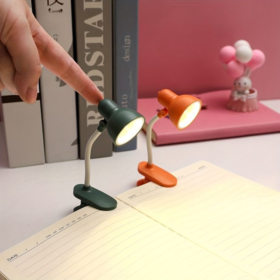 Mini Cute Fancy Book Clip Lamp (with Box Packing)