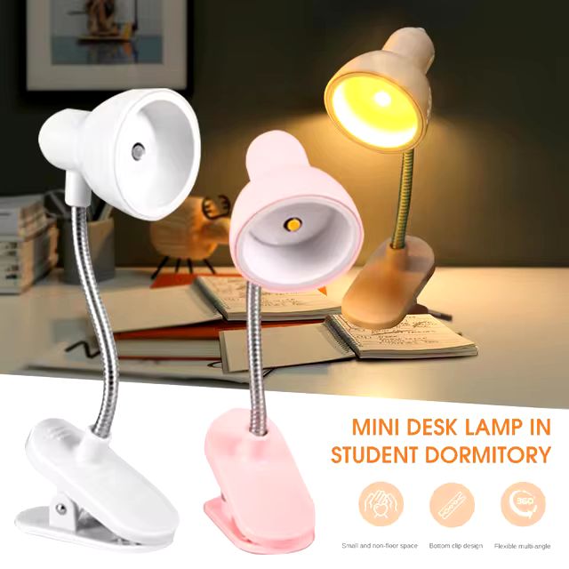 Mini Cute Fancy Book Clip Lamp (with Box Packing)