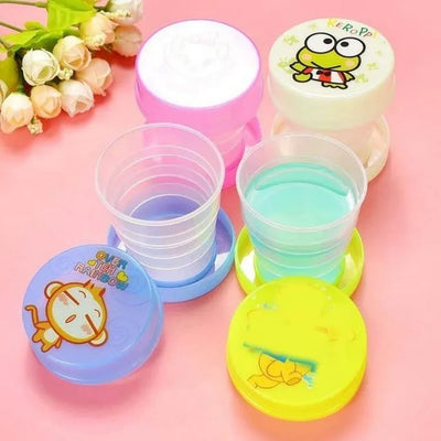 6 pcs Portable Folding Drinking Magic Cup For Travel