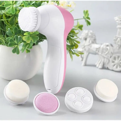 5 In 1 Face Massager Facial Cleanser Skin Care Treatment