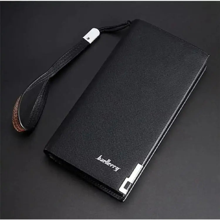 Leather Ballery long wallet for men And Woman Fashion Wallets